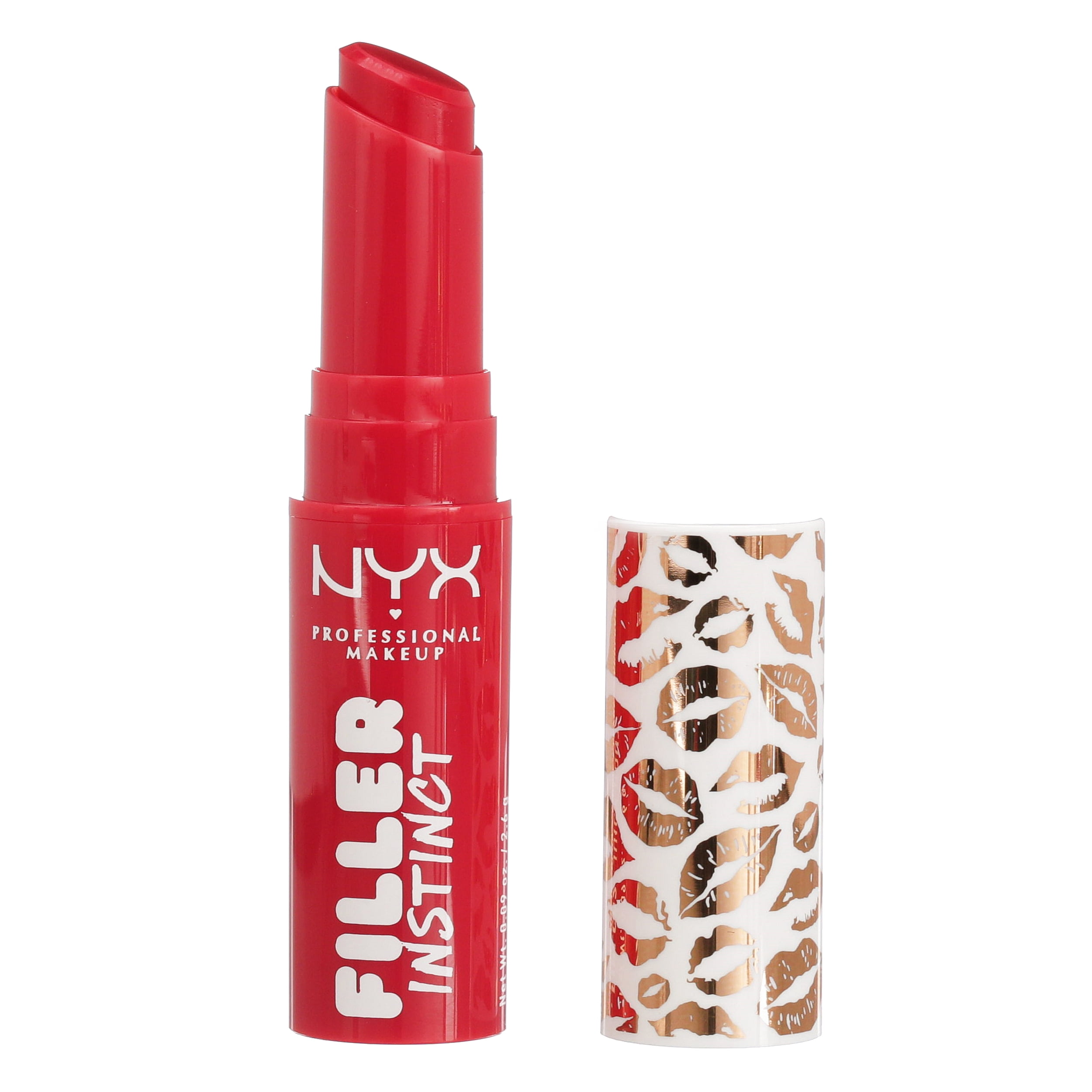 NYX PROFESSIONAL MAKEUP Filler Instinct Plumping Lip Color – Lip Balm Mit Hyaluron, 8h Feuchtigkeit, Farbe Sugar Pie