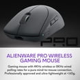 thumbnail image 2 of Ratón para juegos Alienware Pro Wireless 2.4 GHz Dark Side of the Moon, 2 of 9