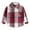 T131-Red, variant on Little Big Boys Girls Plaid Flannel Shirt Button Down Family Matching Outfits(5-6 Years,T128-Blue)
