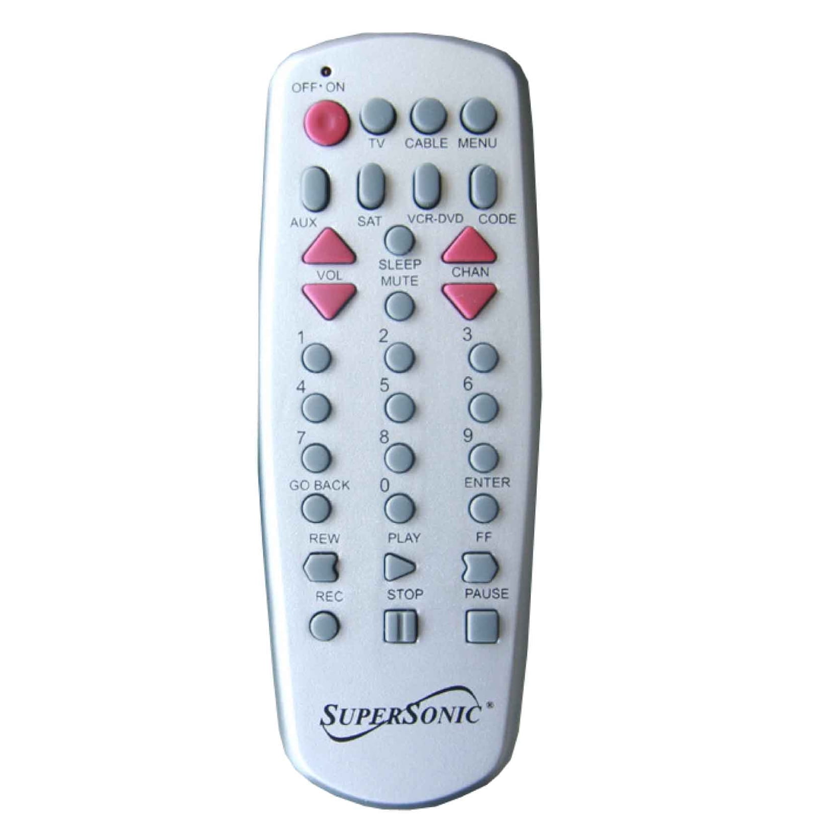 Supersonic Universal Remote Control