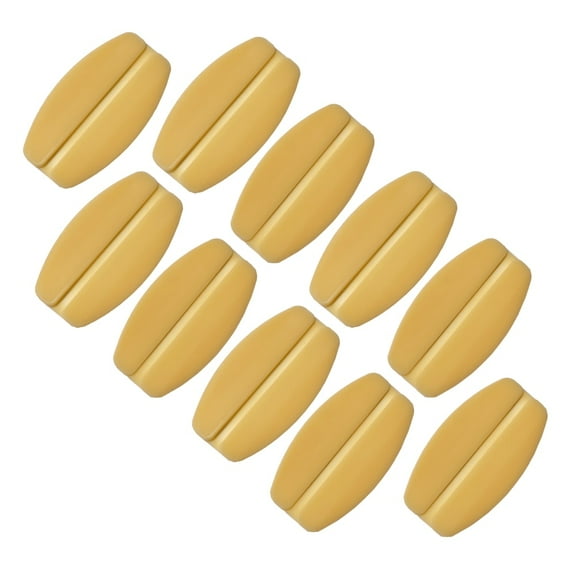 More of Me to Love Bra Strap Holder 5-Pack Beige (10 Units) - Keeps Straps On Shoulders