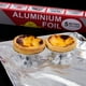 thumbnail image 2 of Rollo de papel de aluminio para asar y almacenar alimentos, resistente, 30 cm de ancho, 18 micrones de grosor, 5 m de largo, ideal para envolver en la cocina, hornear y conservar la frescura, 2 of 5