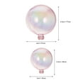 thumbnail image 2 of UPOUART 18Pcs Pink Plastic Balls For Cake Decorating Diy Wedding Cake Decor Birthday Parties And Anniversary, 2 of 8