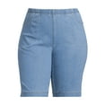 thumbnail image 5 of JMS Just My Size by Hanes Women's Plus Pull On 4 Pocket Bermuda Shorts, 11" Inseam, Sizes 0X-4X, 5 of 5