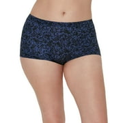 Women’s Maidenform® Microfiber Boyshort Underwear 40774 Color: Black Texture Print Size: 7