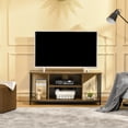thumbnail image 2 of HOMCOM TV Stand for 55 Inches TVs with Adjustable Shelf for Living Room, 2 of 10