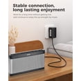thumbnail image 3 of BENSN Cargador para Bose SoundLink I/II/III / 1/2/3 Bluetooth Altavoz 17V ~ 20V, Cable de Alimentaci&oacute;n para Sound Link Reemplazo Inal&aacute;mbrico P/N: 306386-101, 369946-1300, 301141,, 3 of 5
