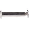 thumbnail image 4 of Remaches de tornillo M5 Tornillo de acero inoxidable 304 Macho Hembra Remache a presión Tornillo Libros Álbum de fotos Tornillo de encuadernación DUO ER (Longitud del vástago: 23 mm (10 piezas)), 4 of 5