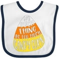 thumbnail image 3 of Inktastic Halloween No Such Thing as Too Much Candy Corn Boys or Girls Baby Bib, 3 of 4