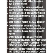DOT 3 Brake Fluid 32oz, 12pc