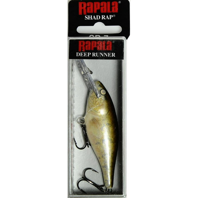 Rapala Shad Rap 07 Crankbait Fishing Lure 2.75 5/16 oz Walleye