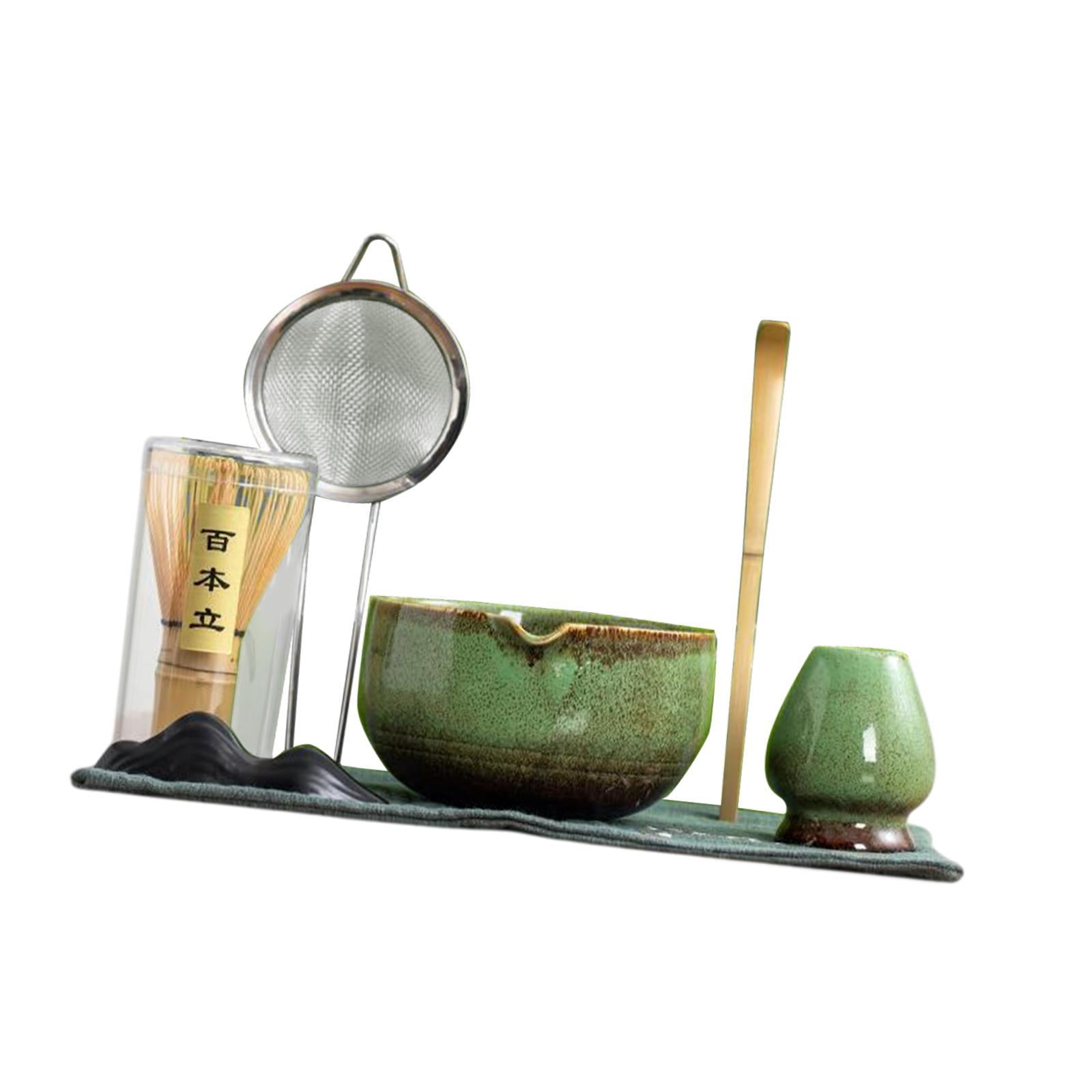 まっちページ jifeng 7 Pieces Japanese Matcha Tea Set Accessories for Matcha