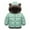 Green, variant on XBASW Toddler Kids Fleece Jackets Ear Hooded Winter Coat 2-7 Years Warm Thick Snowsuit Outerwear for Boys Girls