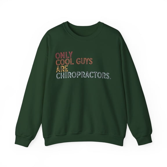 Chiropractor Sweatshirt Gifts Crew Neck Shirt Long Sleeve Unisex