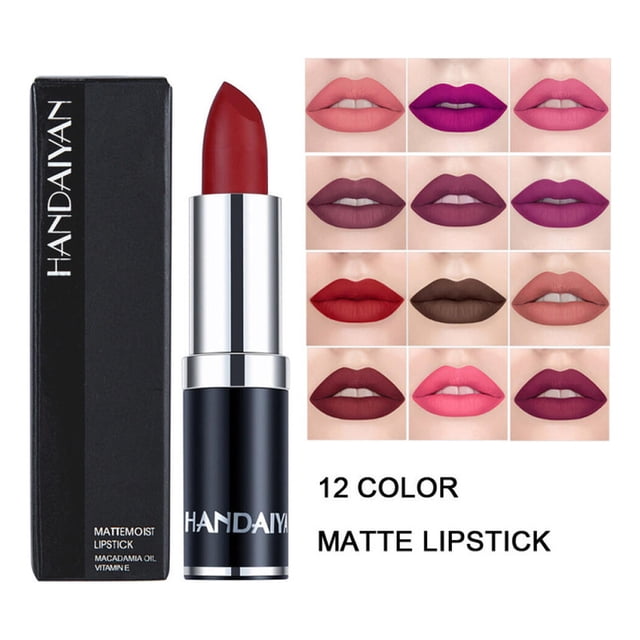 Lápiz labial Handaiyan Velvet 12 piezas