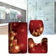 thumbnail image 2 of De Alfombrillas Navideñas, Alfombrilla Antideslizante De Papá Noel, Felpudo Para Baño, Funda Para Asiento De Inodoro, Alfombrilla Para Suelo De Inodoro En Forma De U 3 Uds Advancent HA045820-03, 2 of 6