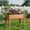 Brown, variant on Jopath Brown Raised Garden Bed with Legs, Elevated Wooden Planter Box for Outdoor Plants Flowers Fruits Vegetable Herb Growing(40"x20"x31")