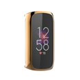 thumbnail image 3 of Carcasa De Parachoques Compatible Con Fitbit Luxe Tpu Protector De Pantalla Completa Cubierta Suave Yuarrent EL017387-06, 3 of 5