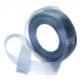 thumbnail image 2 of Cinta de gasa satinada transparente de 50 yardas para envolver joyas y regalos. Gris, 2 of 9