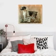 thumbnail image 5 of Orinice Dachshund Dog Riding Cow Vintage Collage Semi-Matte Photo Print Tea Stained Background dog art dog gift for dog mom gift for her dog novelty gift wall decor art print 20x16in, 5 of 6