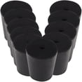thumbnail image 1 of Miangastore Rubber Bung Black 10Set Tapered 1.7X1.7X2.3In, 1 of 8