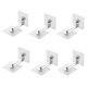 thumbnail image 1 of 6pcs Furniture Wall Anchors Without Drilling Wall Mount Anti-Tip Furniture with Kit Security Gear Fix Shelf to Wall to Prevent Furniture Falling, 1 of 4