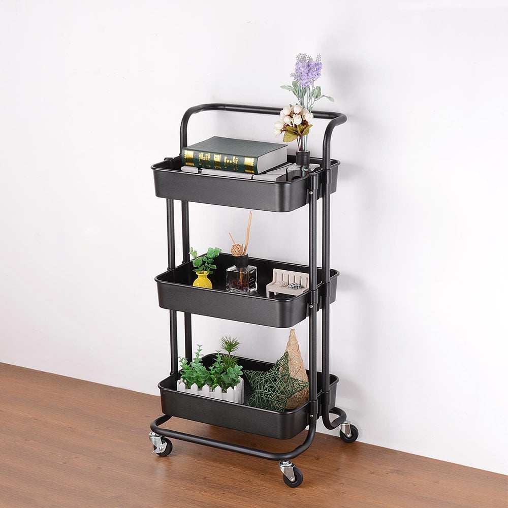 Fox Valley Traders Home Marketplace Rolling Kitchen Cart