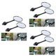 thumbnail image 1 of Espejo retrovisor Soidarity flexible de bicicleta ajustable con reflector Type1, 1 of 6