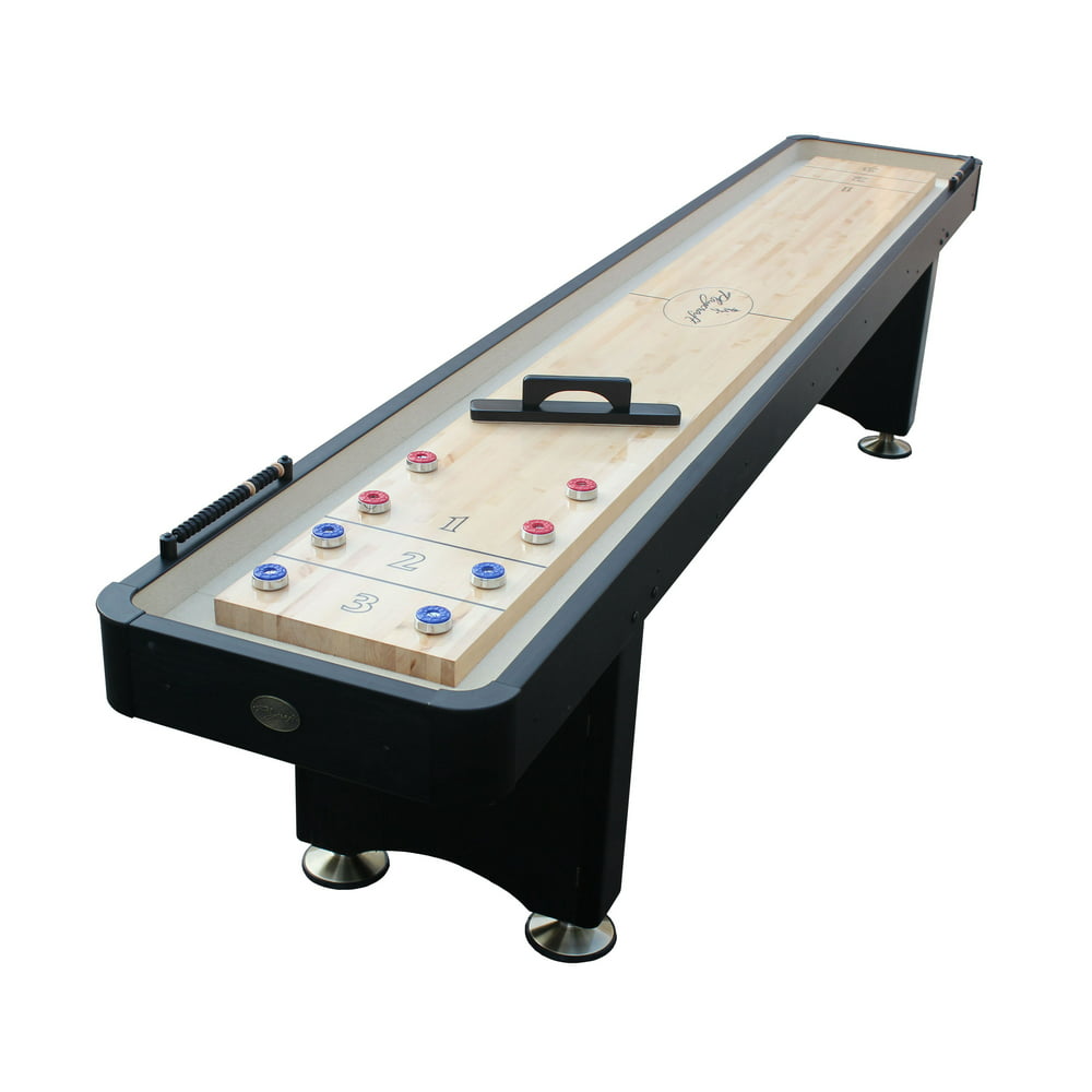 Playcraft Woodbridge 9" Shuffleboard Table, Black