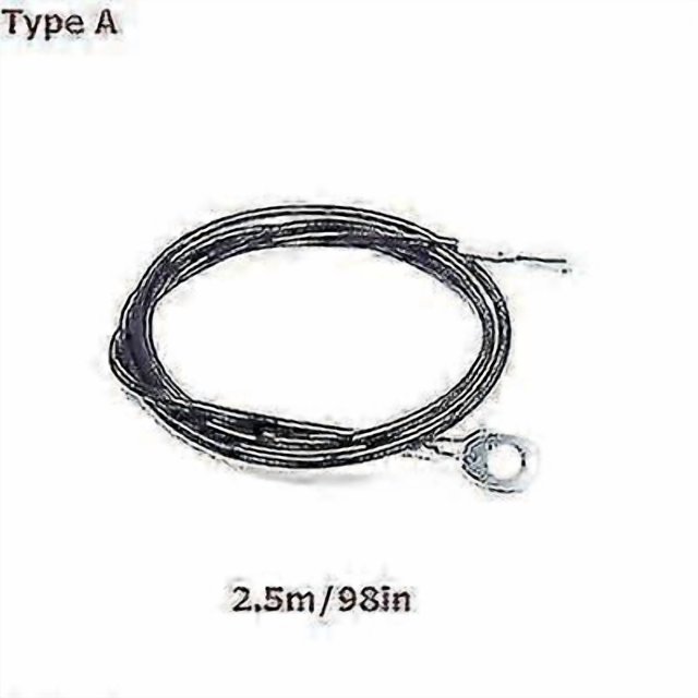 2m-5m Gym Cable Wire Rope Heavy Duty Steel Replacement Parts For Home Gym Fitness Cable Pulley Accessories Dia 5mm