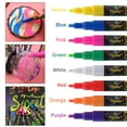thumbnail image 2 of TFixol 8PCS Liquid Chalk Markers DIY Mirror Pens Chalk Pens Easy Clean Up for Nonporous Chalkboards Bistro Boards Glass and Windows, 2 of 6