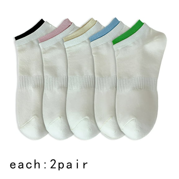 TELOLY 10Pairs Ankle Socks for Women,Ankle Socks for Women 9-12,Cotton Womens Hiking Socks