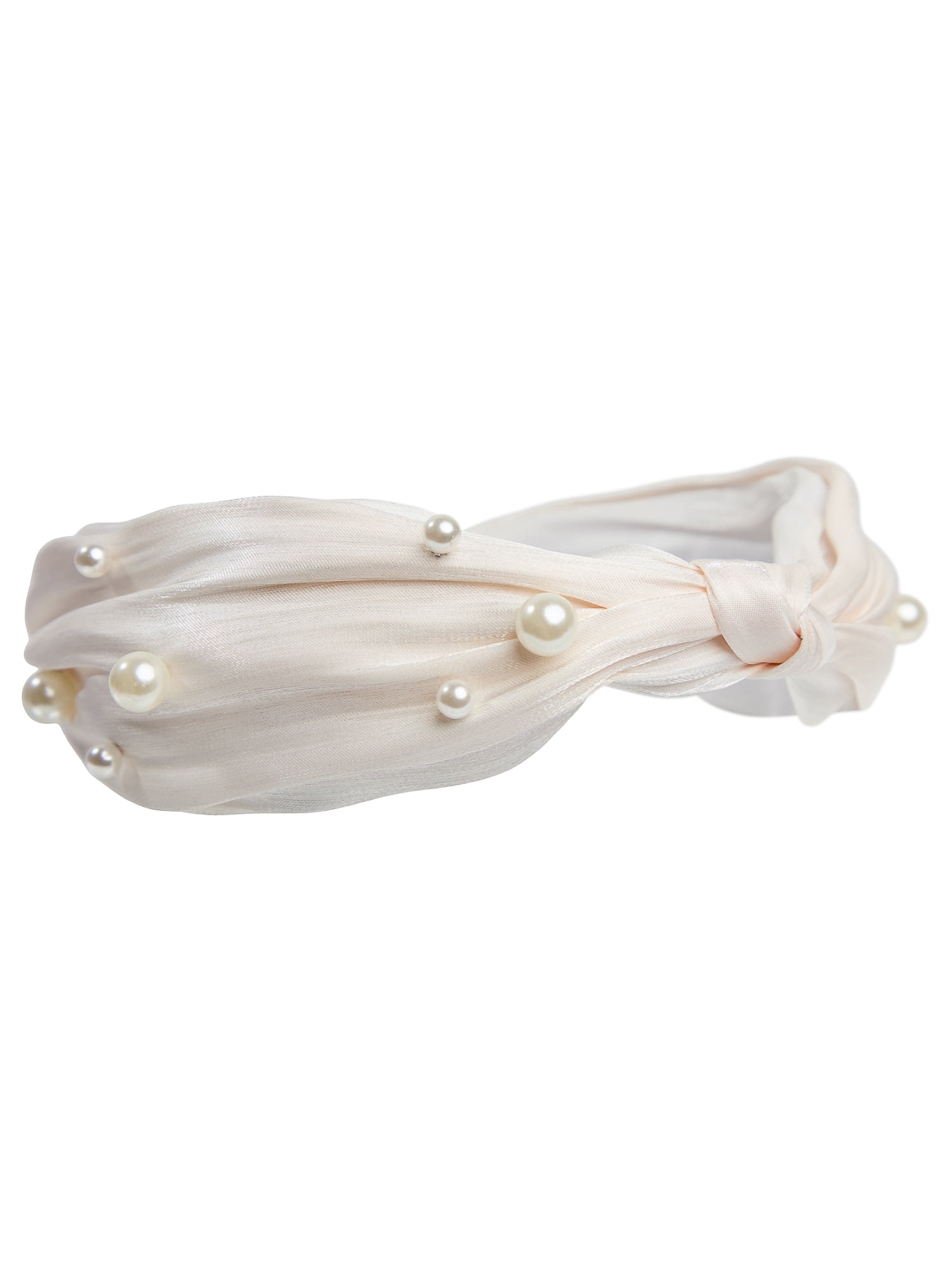 Claire's Headband - Pearl White