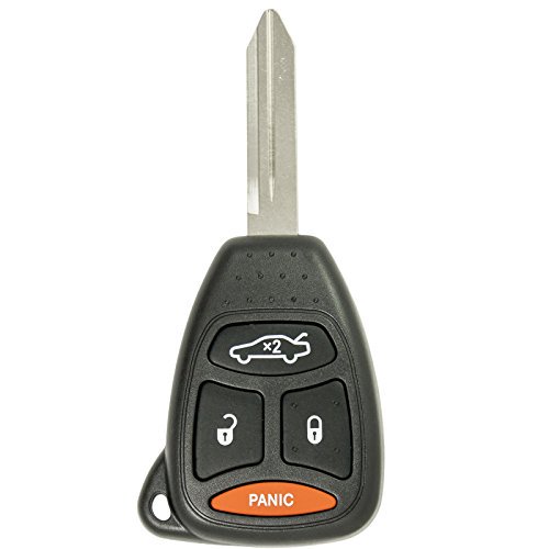 Keyless2Go Replacement for Keyless Remote Head Key Fob 4 Button KOBDT04A and OHT692427AA (1 Pack)