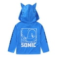 thumbnail image 3 of SEGA Sonic the Hedgehog Long Sleeve Hooded Shirt (Boys), Sizes 4-20, 3 of 9