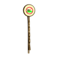 thumbnail image 1 of No Trampling Lawn Sign Art Deco Fashion Retro Metal Hair Bobby Pin Headwear, 1 of 3