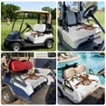 thumbnail image 6 of Golf Cart Seat Covers for 2 Seater,Brown Cute Monkey Soft Microfiber Cart Seat Towel Blanket,Playing Funny Animal on Branch Absorbent Breathable Non Slip Bench Seats Protector for Golf Course 51"x31", 6 of 9