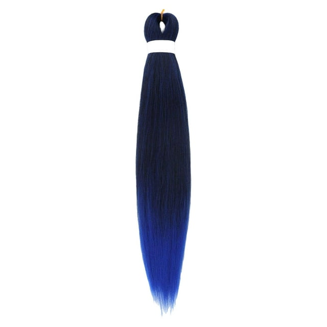 REK Long Braiding Hair Stretched Synthetic Braiding Hair Extensions For Braids Hair Extensions For Stage Party Halloween Costume Cosplay