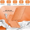 thumbnail image 4 of Timoom Compatible con iPad A16 11.ª Generación 11 Pulgadas 2025 Funda, Funda para iPad 10.ª Generación 10.9 Pulgadas, Cubierta con Brillo con Parte Trasera Transparente Brillante, Soporte para, 4 of 15