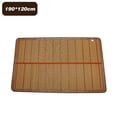 thumbnail image 1 of Labymos Natural Bamboo Mat Summer Foldable Bamboo Mat Summer Cooling Bed Sheet Cover Meditation Mat, 1 of 8
