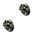 thumbnail image 2 of Baohd Vintage Men Punk Ring Exquisite Handmade Easy To Wear Suitable For Many silver 10 2Set, 2 of 6