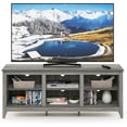 thumbnail image 2 of Home Imports Emporium TV Stand Shelves Modern Gray TV Stand, 2 of 5