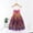 C-Purple244, variant on JIAYUE Kids Girls Carnival Dresses Embroidered Sleeveless Square Neckline Mid Length Spaghetti Straps Sundress For Children Breathable Everyday Wear