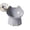 Grey, variant on Elevated Cat Bowl Raised Cat Food Bowl Whisker Friendly Anti Vomiting Cat Dishes Pet Food and Water Bowls for Indoor