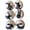 Six Rabbit Ball, variant on Quality  Dryer Balls - 6 XL Pack - 1000+ Loads - Pure   -   Fabric Softener  with Essential Oils,  Clothing Static and Wrinkles