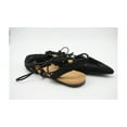 thumbnail image 2 of American Eagle Womens Multi Texture Straps Ballet Flats, Black, 9 2A(N) US, 2 of 2