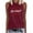 Red, variant on Jsaierl Softball Mom Tank Tops Women Cute Softball Print Tees Workout Sleeveless T-shirts Athletic Crewneck Dressy Casual Shirt Tops Plus Size Tops for Women