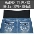 thumbnail image 3 of Super Comfy Stretch Women's Skinny Maternity Bermuda, 3 of 3