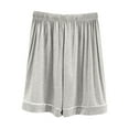 thumbnail image 2 of Neewe Modal Soft Lounge Shorts for Women High Waist Casual Sleepwear Cozy Pajama Bottom Comfy Pajama, 2 of 3