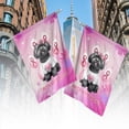 thumbnail image 4 of Faith Love Hope Havanese Breast Cancer Awareness Survivor House Flag 28x40in Double Sided Havanese Dog Lover Gifts Idea Outdoor Decor - 02017, 4 of 5